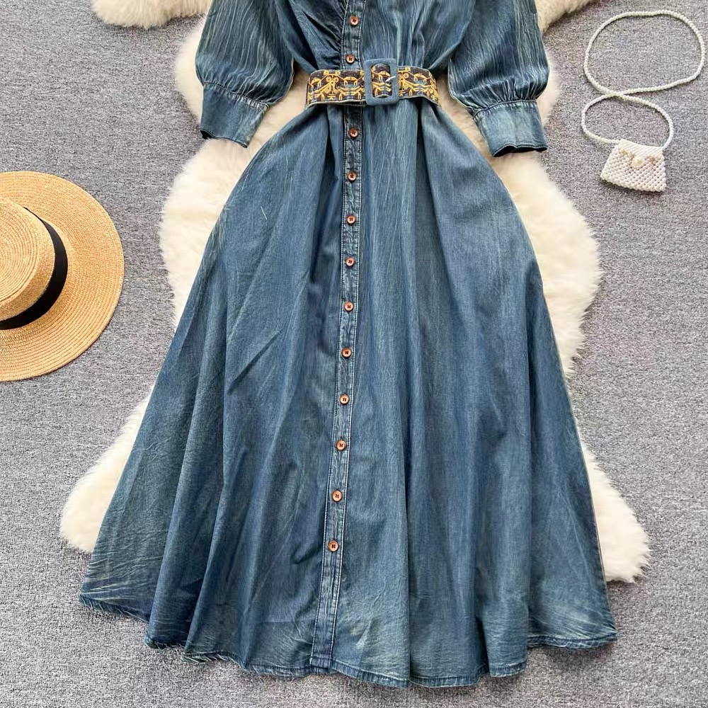 Happy momah denim dress DD7 images